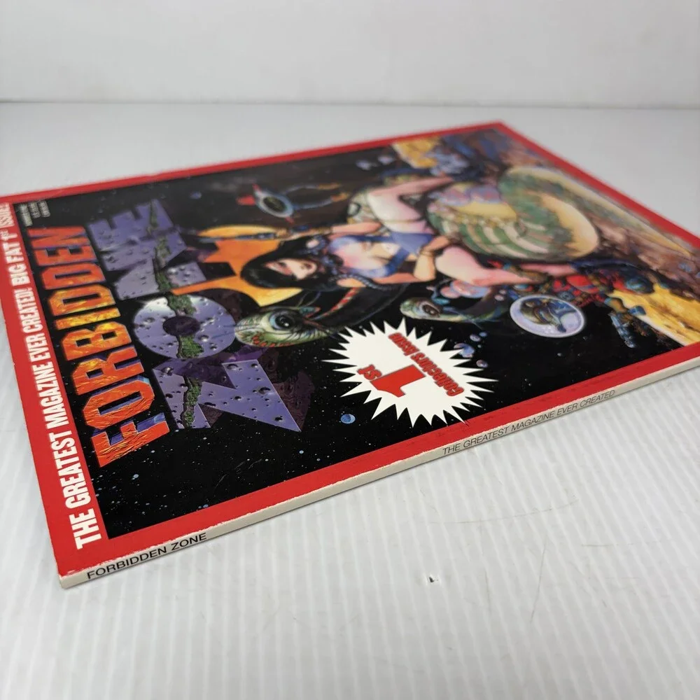 Forbidden Zone Magazine Vol 1 No 1 Collectors Issue 1998 Sci-Fi Fantasy Art
